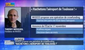 WiSEED propose aux particuliers de racheter l'aéroport de Toulouse !