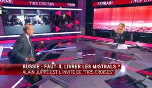 Alain Juppé n'est "pas favorable" à la livraison des Mistral