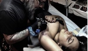 Check Out Lady Gaga's Monster-Sized Tattoo