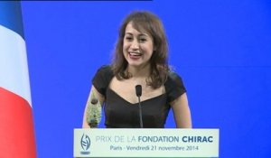 La lauréate de la Fondation Chirac en pince pour LCP