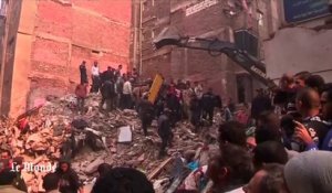 Au Caire, l'effondrement meurtrier d'un immeuble
