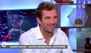 Coupe Davis : Julien Benneteau revient sur la défaite Française - C à vous - 24/11/2014