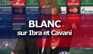 Blanc sur Ibra et Cavani