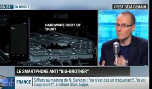 La chronique d'Anthony Morel : Blackphone, le smartphone anti-Big Brother - 25/11