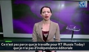 Ukraine : "Je démissionne après ce JT", clâme une journaliste américaine
