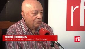 Hervé Bourges, ancien PDG de RFI & France Télévisions, dans le Débat du jour avec Nathalie Amar