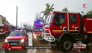 Hérault : la commune de Sérignan balayée par une mini-tornade dévastatrice