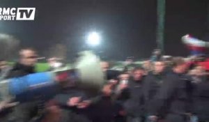 Football / OL : Les supporters s’invitent à l’entraînement avec une banderole - 29/11