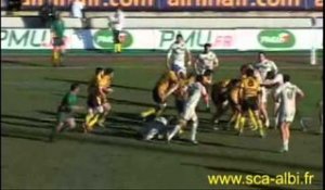 Rugby Pro D2 résumé du match Albi Pau