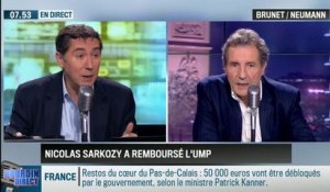 Brunet & Neumann : Nicolas Sarkozy a-t-il eu raison de régler les pénalités de sa campagne présidentielle à l'UMP ? - 04/12