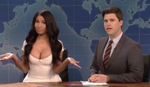 Watch Nicki Minaj Impersonate Beyonce & Kim Kardashian On "SNL"