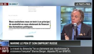 Le parti pris d'Hervé Gattegno: "Sur son emprunt russe, Marine Le Pen ne mérite pas un chèque en blanc !" - 09/12