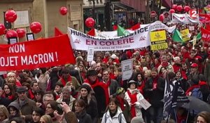 Manifestations contre la loi Macron