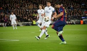 Le but de Luis Suarez - FC Barcelona 3-1 PSG