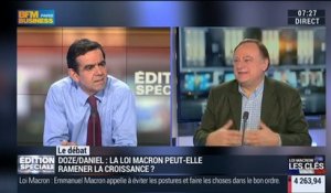 Jean-Marc Daniel: Y-a-t-il de réels leviers de croissance dans la loi Macron ? - 10/12