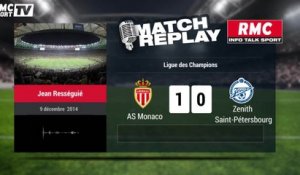 Monaco-Zénith (2-0) : le Goal Replay avec RMC Sport