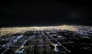 Night Landing at Chicago