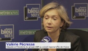 Valérie Pécresse (UMP) invitée politique de France Bleu 107.1 et Metronews