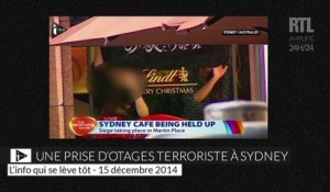 Les images de la prise d'otage terroriste à Sydney