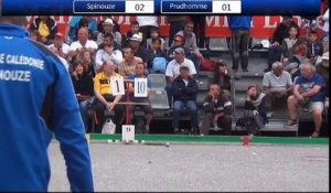 Mondial de Millau tête-à-tête à pétanque 2014 : 64ème SPINOUZE vs  PRUDHOMME