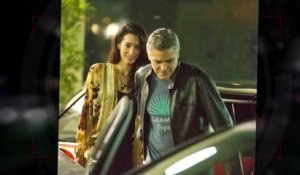 George et Amal Clooney passent une soirée calme à Studio City