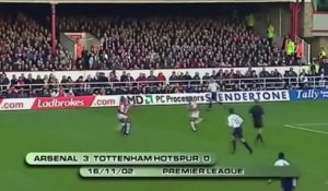 Les plus beaux buts de Thierry Henry (3/5): Arsenal-Tottenham (2002)