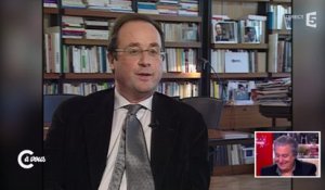 Quand François Hollande parlait de Christian Clavier... C à vous - 16/12/2014