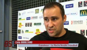 La Roche-sur-Yon Vendée Handball: Interview de L. Burileanu