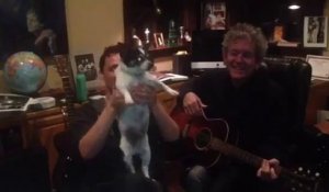 Rodney Crowell and Tom Hiddleston wish you a Merry Christmas