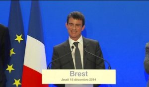 Valls ne voit "aucune ironie" dans les propos de Royal sur Notre-Dame-des-Landes