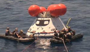 Le test de la capsule Orion est un succès