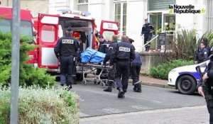 VIDEO. Joué-lès-Tours : l'arrivée des secours après l'agression au commissariat