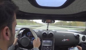 Rouler à plus de 340 Km/h avec une supercar Koenigsegg Agera R