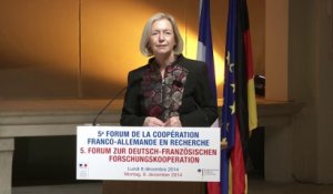 Introduction au 5e forum : Johanna Wanka