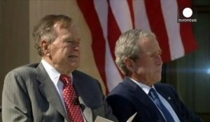 Etats-Unis : George H W Bush hospitalisé pour insuffisance respiratoire