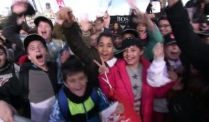 Barcelona World Race: los niños de las escuelas con los skippers