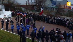 François Hollande aux commémorations du 24 décembre