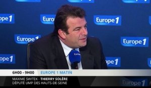 Thierry Solère : "Hollande ne fait pas le job"
