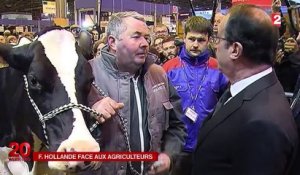 Salon de l'agriculture : visite bon enfant mais politique pour François Hollande