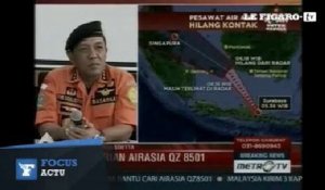 AirAsia : «L'avion est au fond de la mer»
