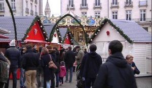 Nantes sous le choc après l'attaque du marché de Noël