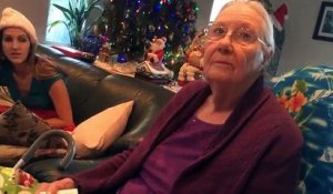 Grandma Opening Chocolate iphone