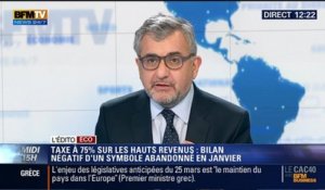 L'Édito éco de Jean-Michel Salvator: "Le bilan de la taxe à 75 % est plutôt négatif" - 30/12