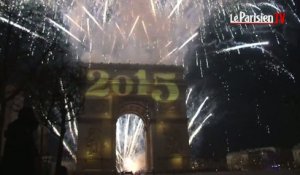 Nouvel an : plus de 600 000 fêtards pour le show sur les champs-Elysées