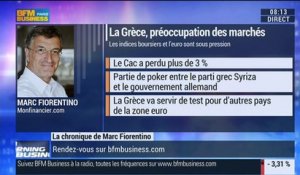 Marc Fiorentino: Les marchés secoués par la Grèce: "on a une impression de déjà-vu !" - 06/01