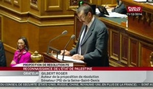 Proposition de résolution sur la  reconnaissance de l'Etat palestinien - En séance