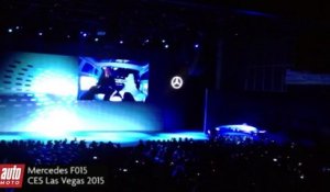 CES Las Vegas 2015 : présentation de la Mercedes F015 Concept