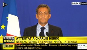 Nicolas Sarkozy : "Notre démocratie est attaquée"
