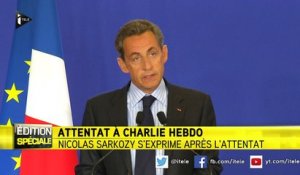 Sarkozy : "La fermeté absolue est la seule réponse possible"