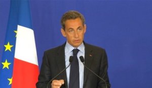 Nicolas Sarkozy : "Notre démocratie est attaquée. Nous devons la défendre sans faiblesse."